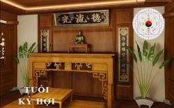 Xem hướng phòng thờ, bàn thờ hợp phong thuỷ cho tuổi Kỷ Hợi
