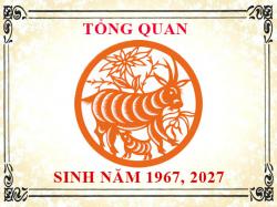 Sinh năm 1967 mệnh gì, tuổi gì và hợp màu gì?