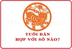 Tuổi Dần hợp với số nào theo phong thuỷ