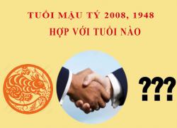 Sinh năm 2008 Mậu Tý hợp với tuổi nào?