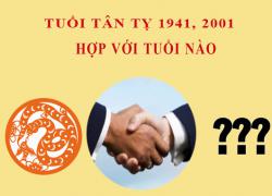 Sinh năm 2001 Tân Tỵ hợp với tuổi nào?