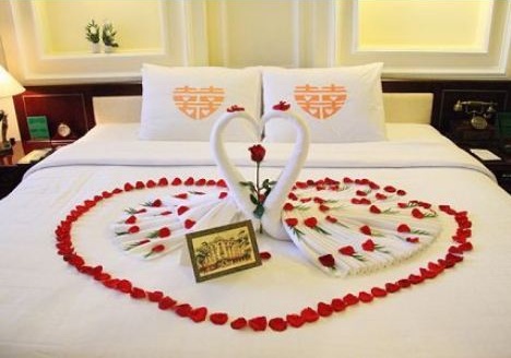Cuộc sống hôn nhân viên mãn hơn nếu bạn trang trí phòng cưới hợp phong thủy